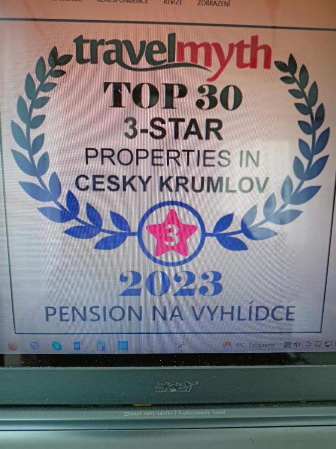 Pension Na Vyhlidce Český Krumlov Exteriör bild